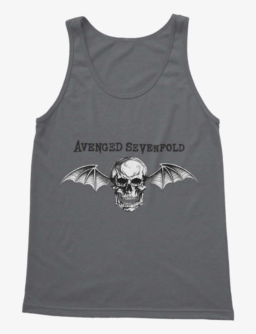 Avenged Sevenfold 2 ﻿classic Adult Vest Top - Printed Picks Company Avenged Sevenfold Bat (black), transparent png download