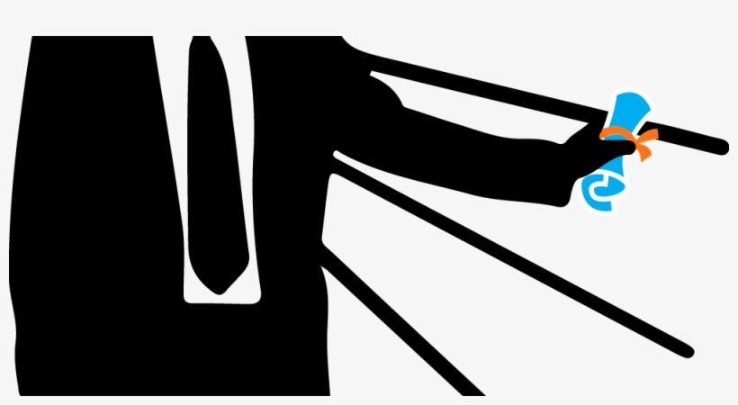 Howard Bowers Grad Hat - Hand, transparent png download