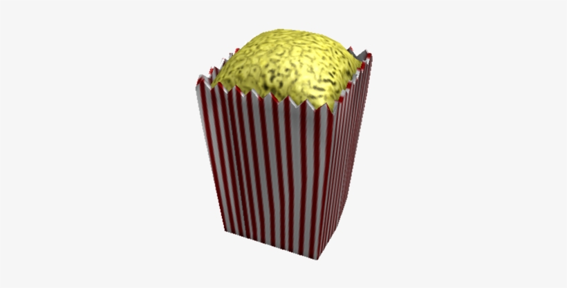Popcorn - Cupcake, transparent png download
