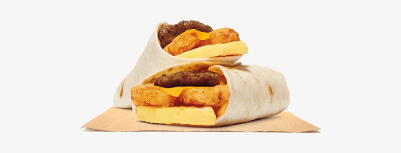 Breakfast Burrito Jr - Breakfast Burrito Jr Burger King, transparent png download