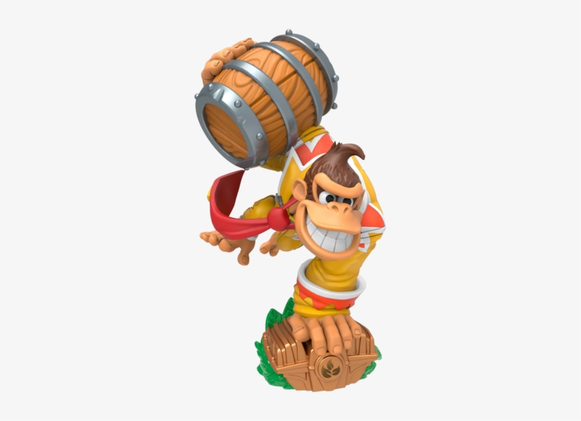 Turbo Charge Donkey Kong Amiibo Figure - Activision Skylanders Superchargers Starter Pack Wii, transparent png download