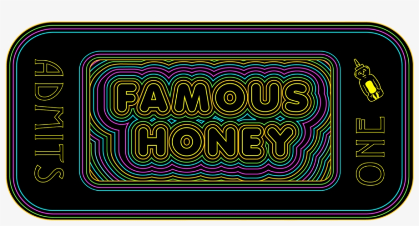 Famous Honey's Summer Of Love Tour Ticket, transparent png download
