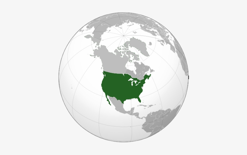 Usamap - North America, transparent png download