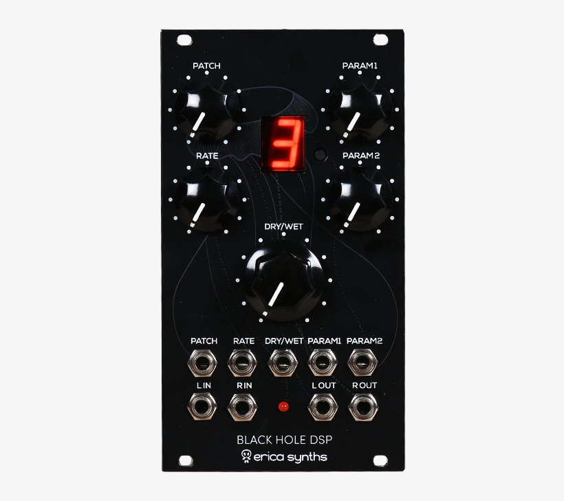 Black Hole Dsp - Erica Synths Black Hole Dsp, transparent png download