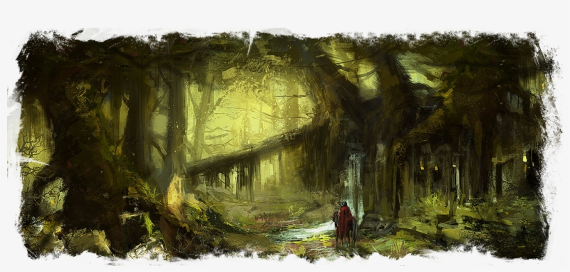 "into The Fetid Dark We Descended, A Noxious Pathway - Painting, transparent png download