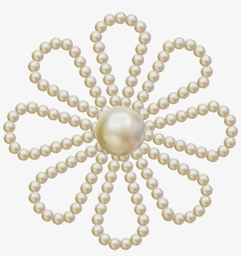 Pearl Flowers Elements - Pearl, transparent png download