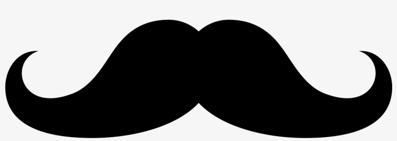 Moustache Clipart Tumblr Icon - Moustache Icon, transparent png download