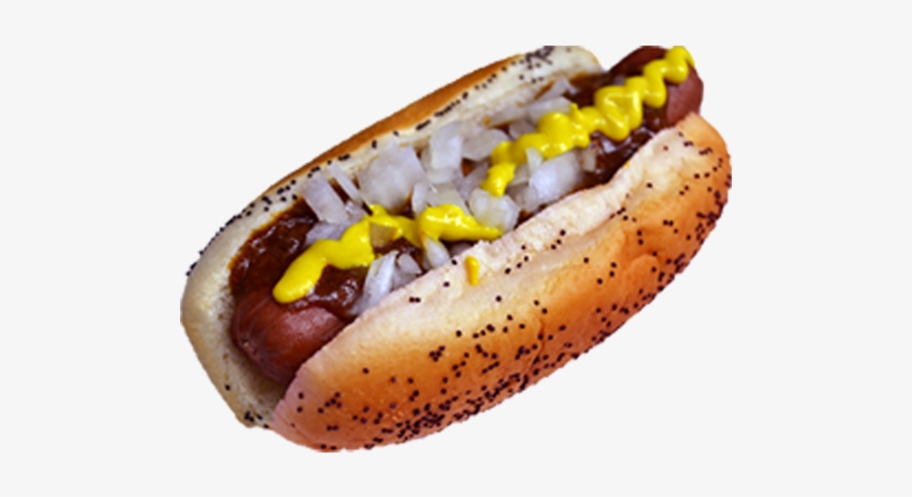 Hot Dog Coney Island Style - Hot Dog, transparent png download