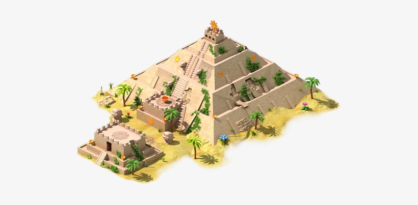 Pyramid Of The Sun L2 - Scale Model, transparent png download