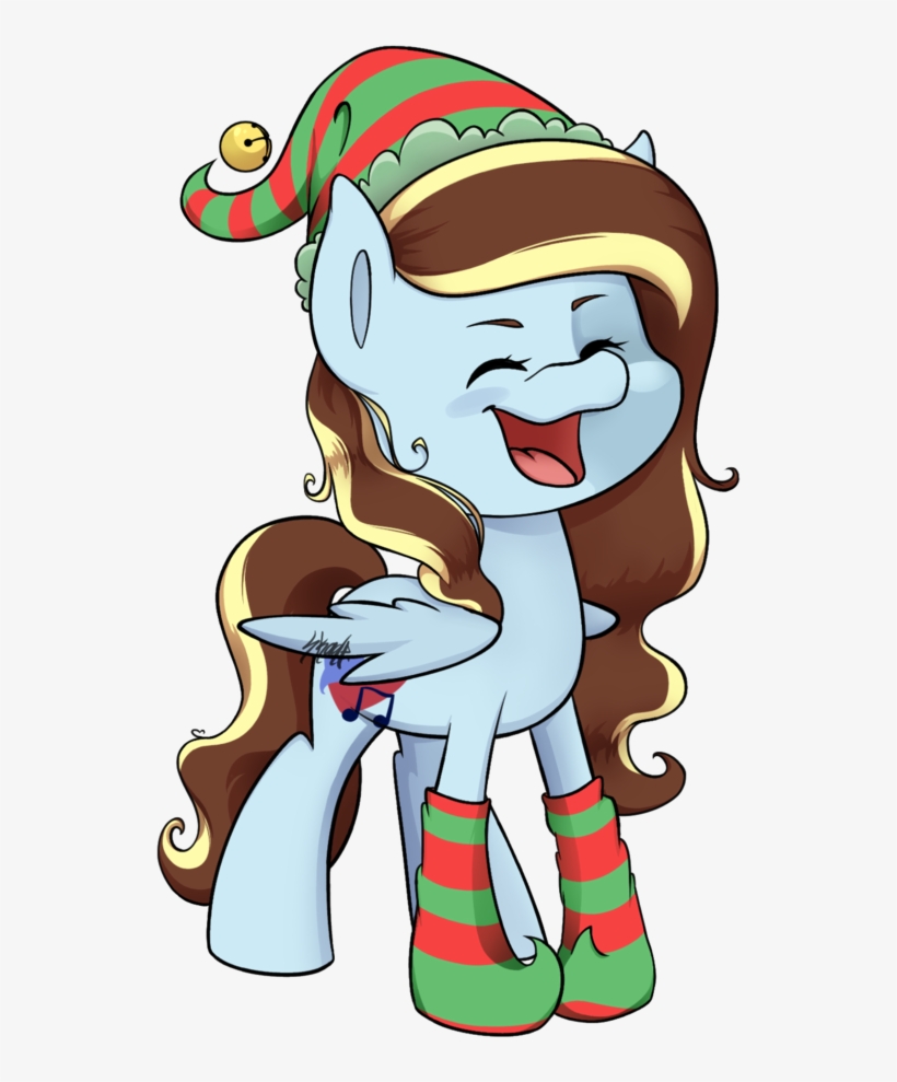 Midnightpremiere, Clothes, Elf Hat, Female, Hat, Mare, - Cartoon, transparent png download