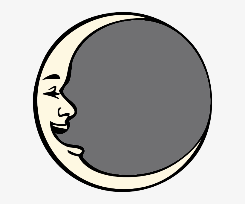 Clipart Illustration Of A Man - Man In The Moon Animated, transparent png download