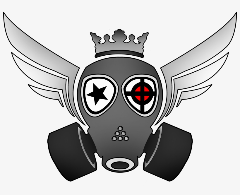 Download Gas Mask Transprent Png Free Download Headgear - Gas Mask Logo Png, transparent png download