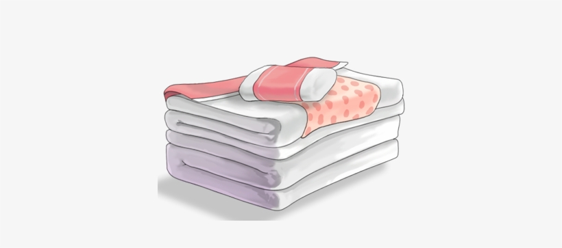 Futon And Pillow - 真っ白 な フワフワ 絨毯, transparent png download