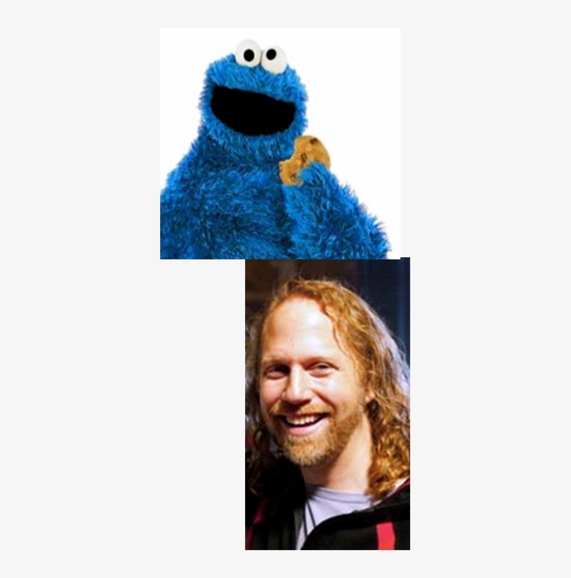 Peter Linz Cookie Monster - Sesame Street Cookie Monster Peel & Stick Giant, transparent png download