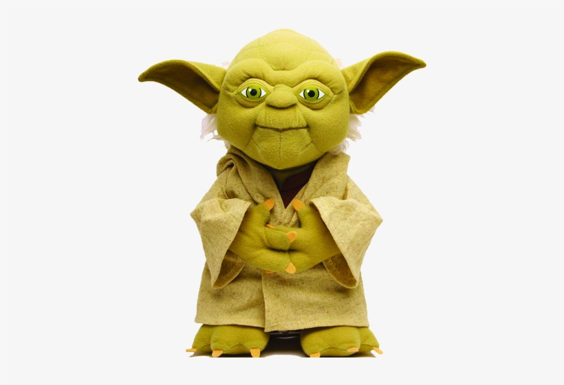 Yoda - Star Wars 15 Inch Jedi Master Yoda Talking Plush, transparent png download