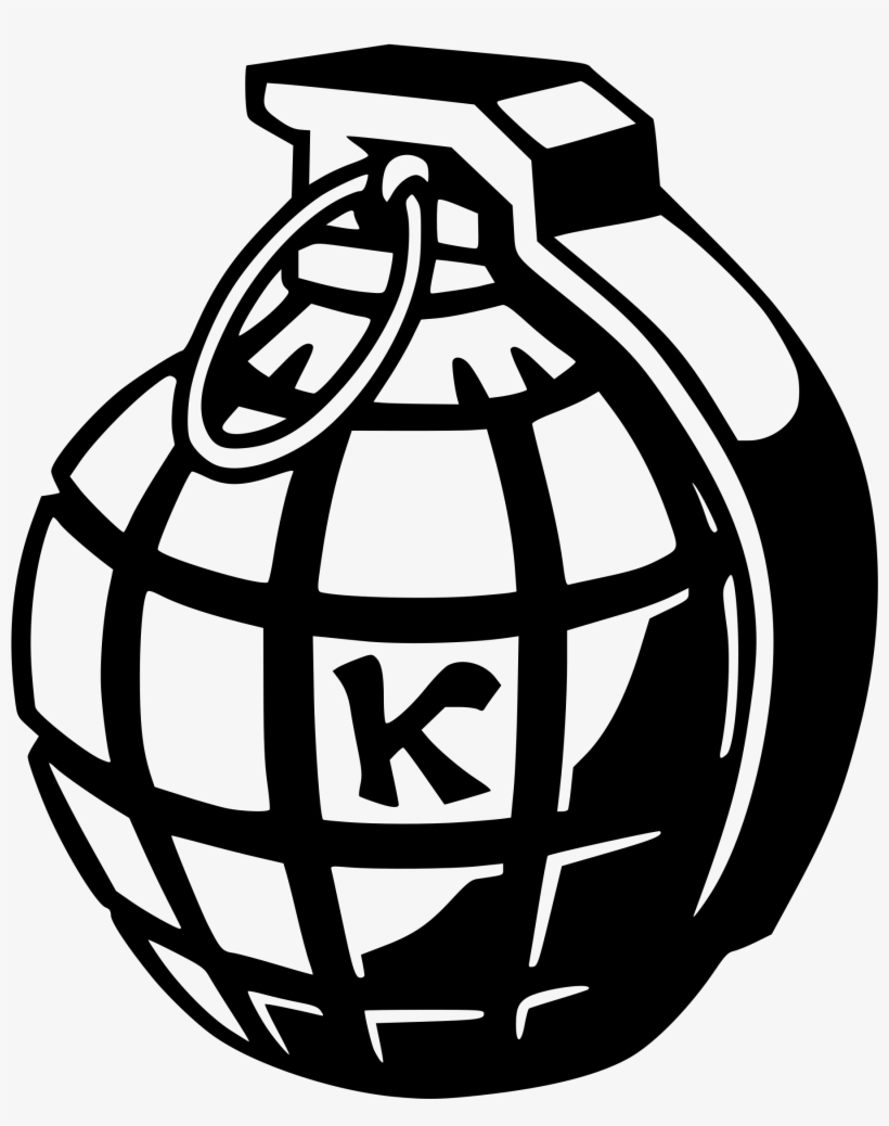 Mk 2 Grenade Weapon Bomb Explosion - Hand Grenade, transparent png download