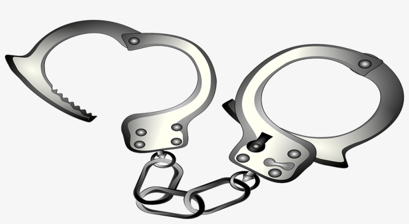 Handcuffs - Handcuffs Clip Art, transparent png download