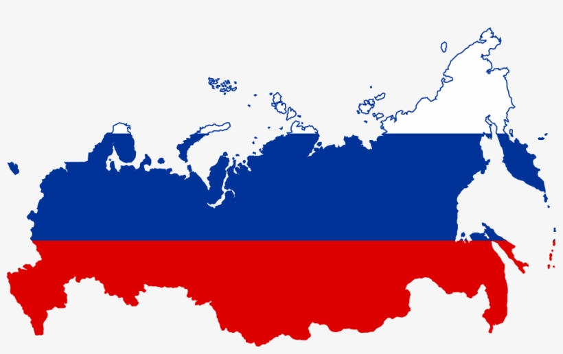 In Honor Of The 2014 Winter Olympics Currently Being - Russia Flag Map Png, transparent png download