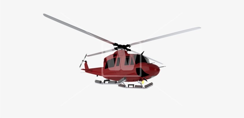 Red Helicopter Png - Red, transparent png download