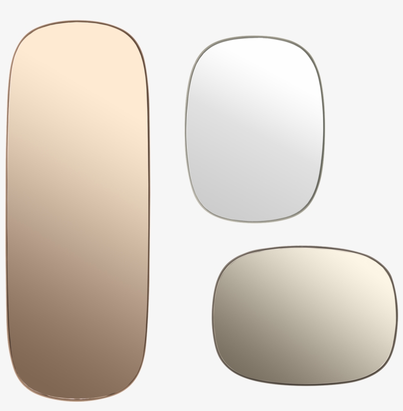 Framed Mirror Master Framed Mirror 1502286008 - Muuto Mirror, transparent png download