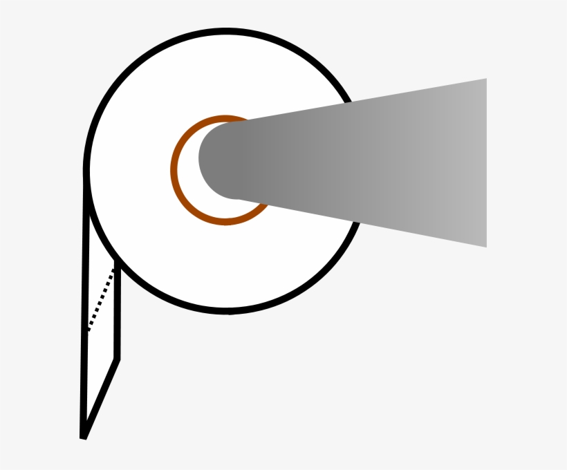 Toilet Paper Rolled Over Png Clip Arts, transparent png download