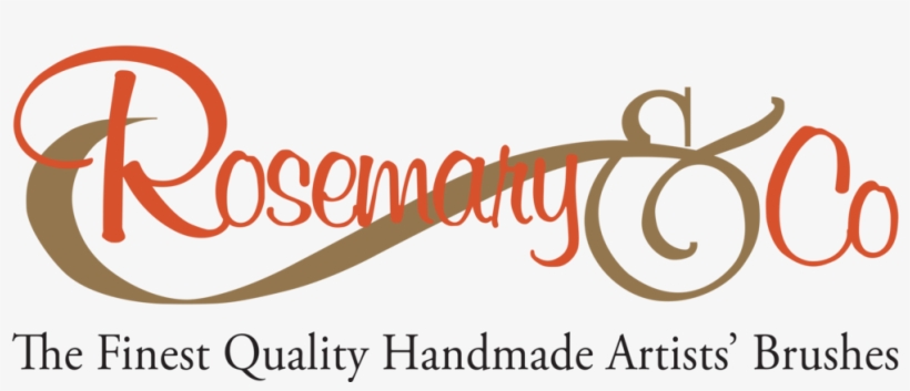 Vector Logo With Text 2 - Rosemary & Co Ivory Short Flat Brushes, transparent png download