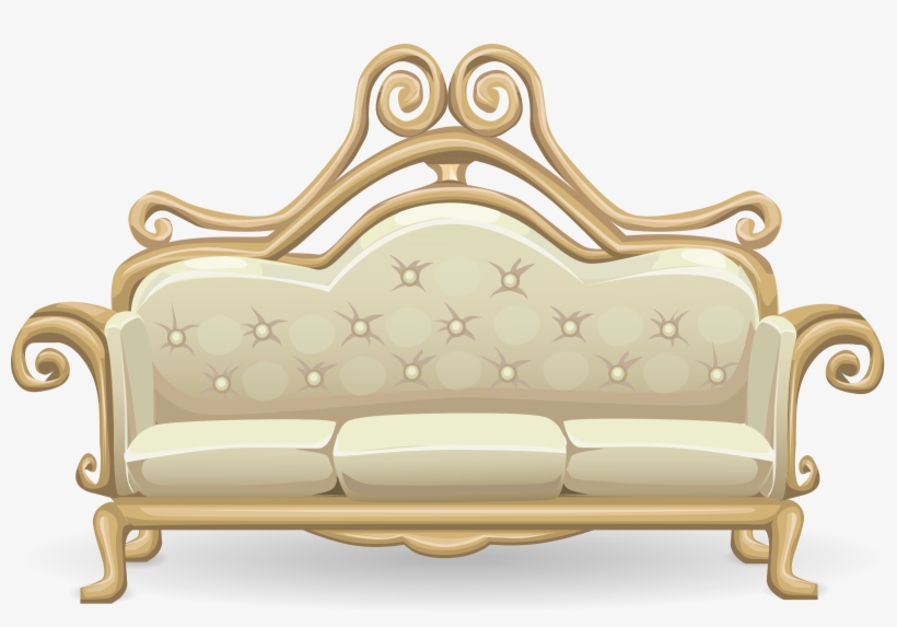 Big Image Png - Fancy Couch Clipart, transparent png download