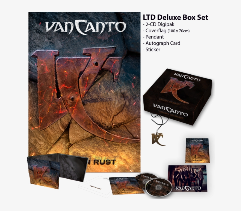 Trust In Rust / Cardboard Box - Van Canto Trust In Rust Deluxe Edition, transparent png download