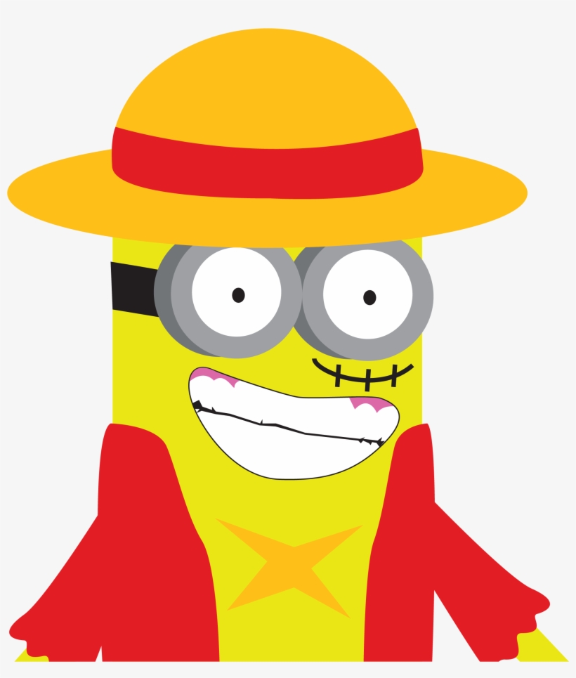 Luffy Minion - Monkey D. Luffy, transparent png download