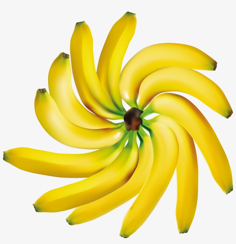 Bananas Decoration Png Clipart - Güzel Muz, transparent png download