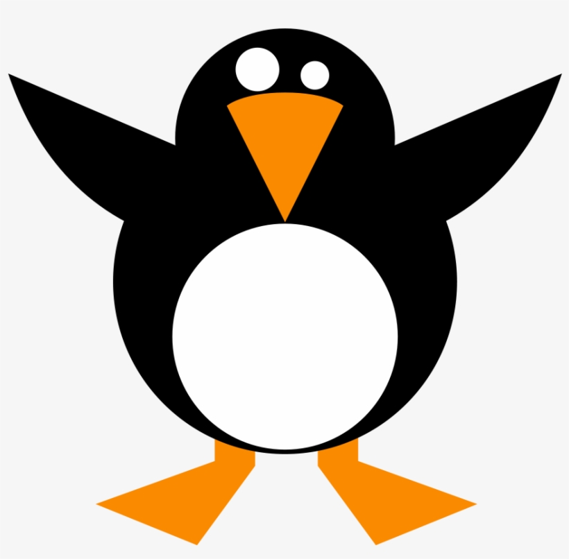 How To Set Use Simple Penguin Clipart, transparent png download