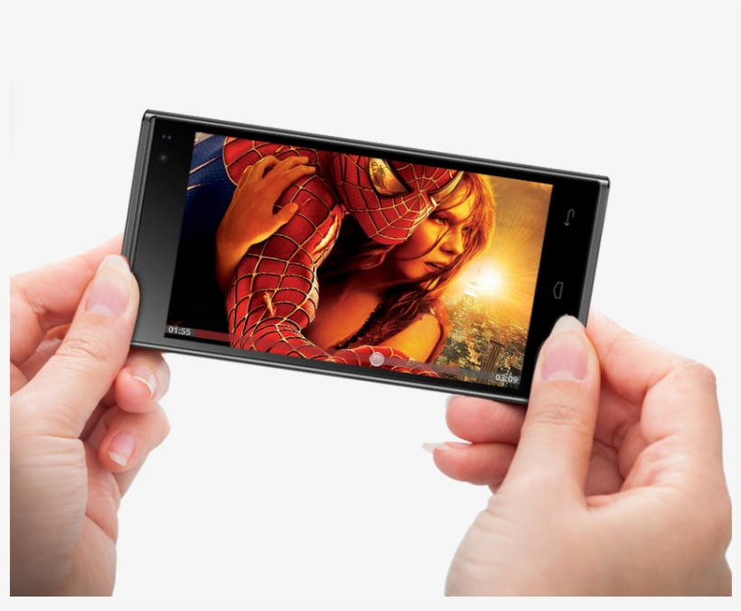 Lava Rolls Out Android - Watch Video On Phone, transparent png download