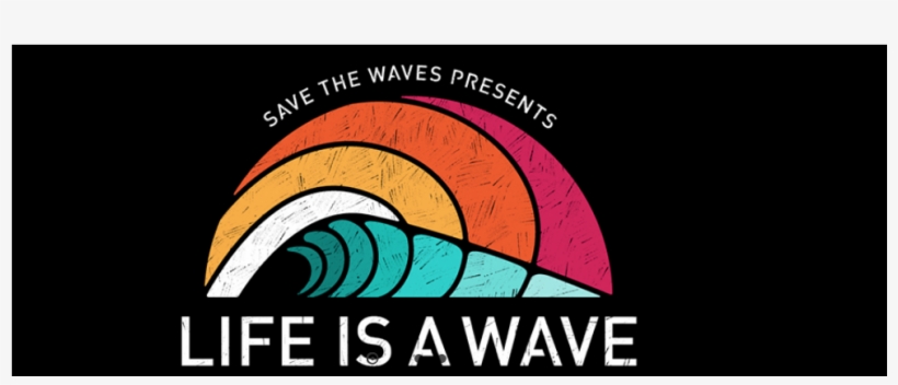 Save The Waves - Graphic Design, transparent png download