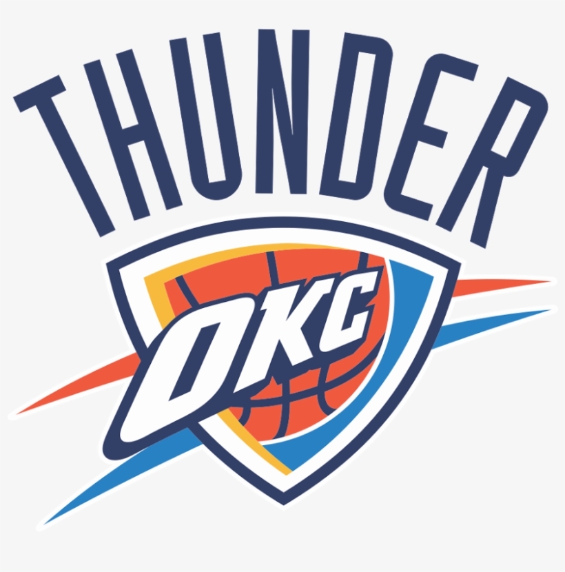 Okc Thunder Logo, - Oklahoma City Thunder Teammate, transparent png download