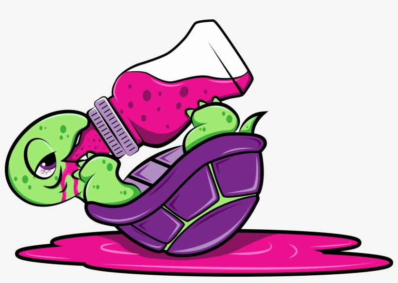 Purple Turtle, transparent png download