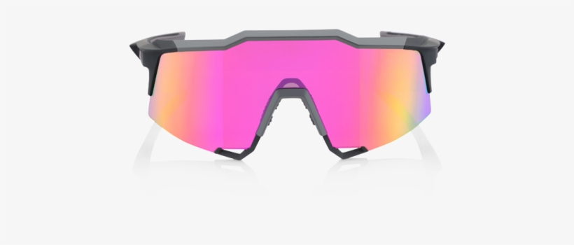 Oculos 100% Speedcraft Ll Graphite - 100% Speedcraft Sl Graphite Smoke, transparent png download