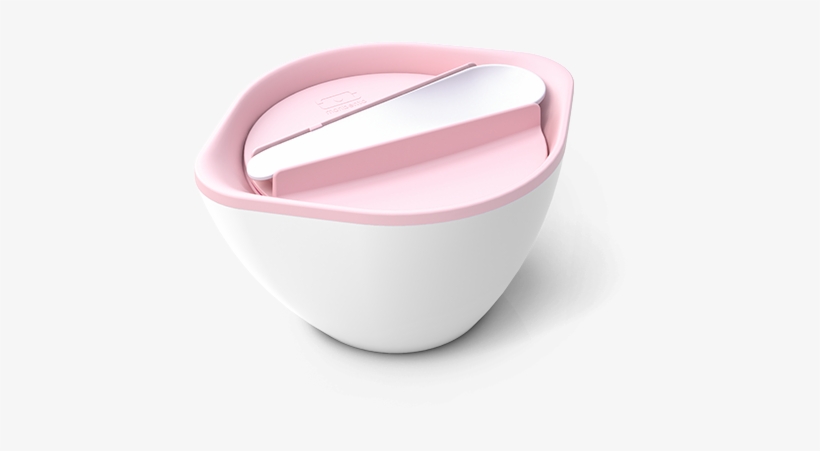 Mb Lib Litchi - Monbento Double Wall Lib Bowl - Grey/white, transparent png download