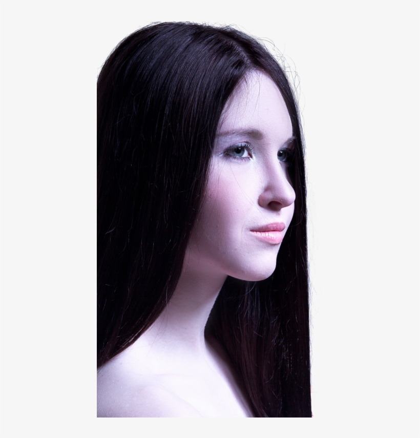 Woman With Long Healthy Straight Hair Png Image - Indian Women Long Black Hair Png, transparent png download