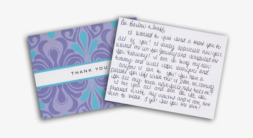 Thank You Note - Thank You Note To Md, transparent png download