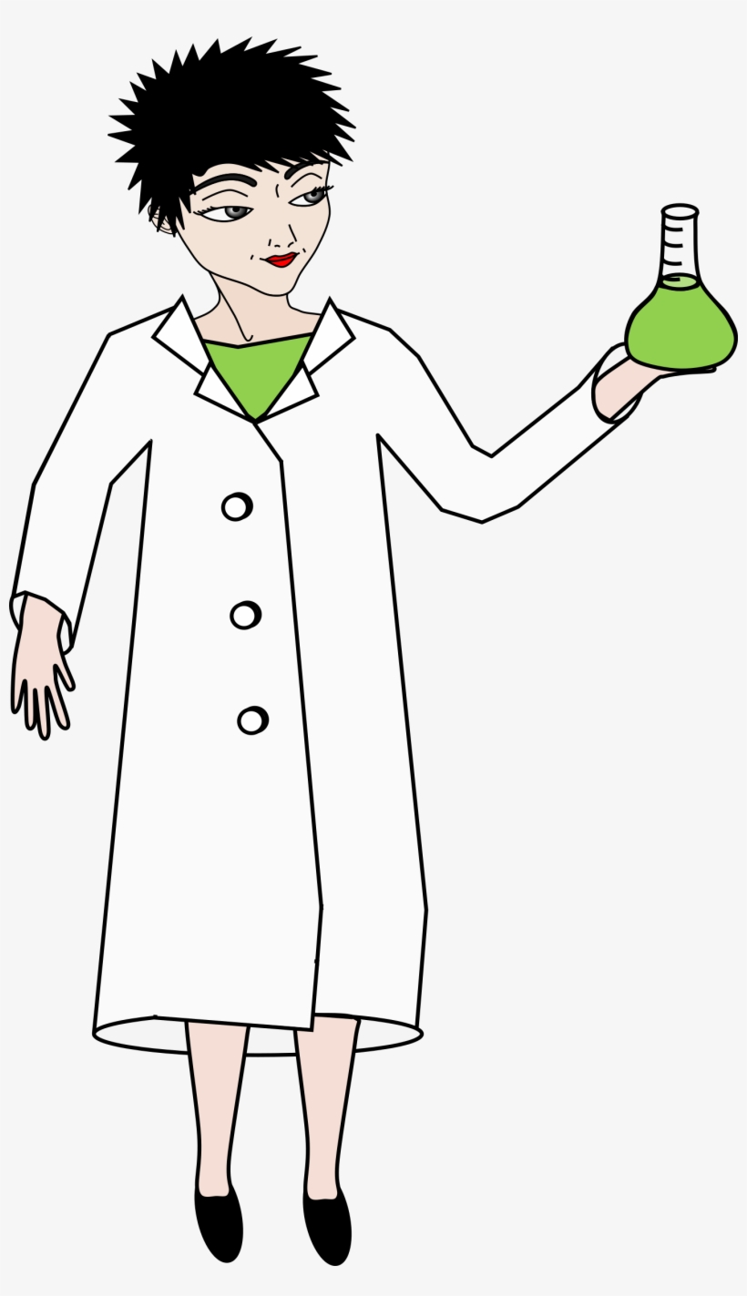 Big Image - Clipart Scientist, transparent png download