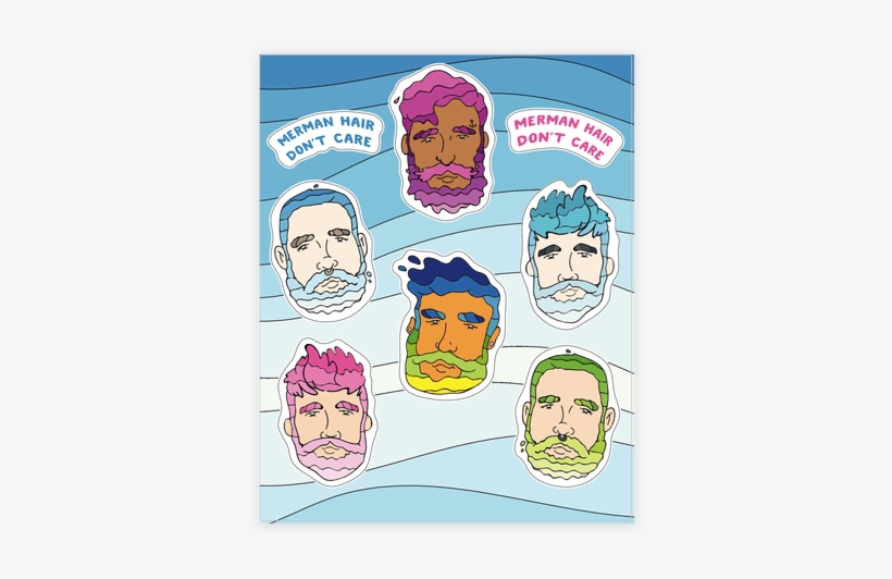 Merman Hair - Cartoon, transparent png download