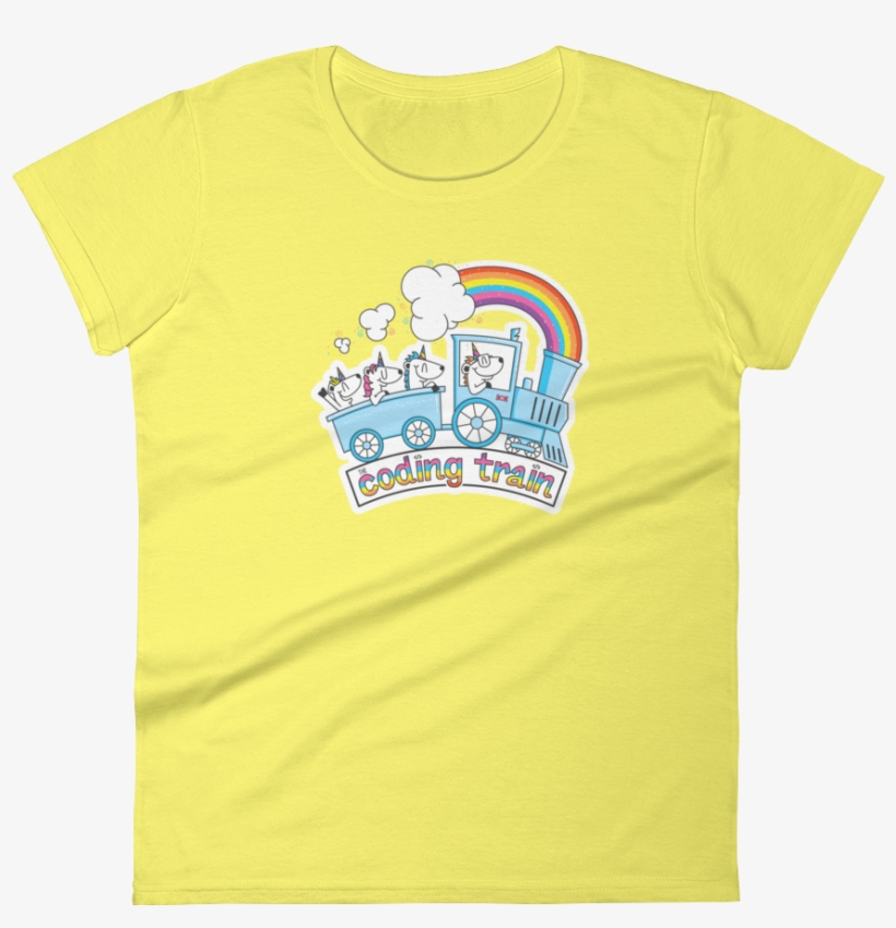 Women's Spring Yellow - Shirt, transparent png download