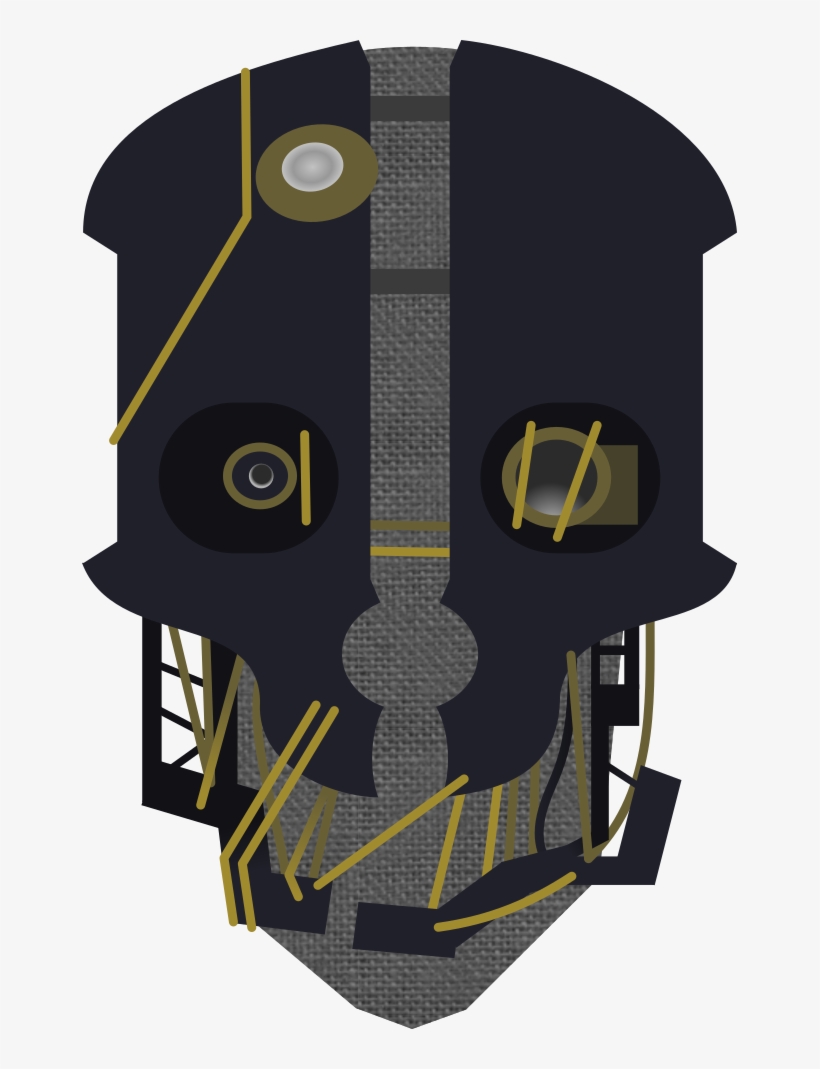 Corvo's Mask Vector Finished - Corvo Island, transparent png download