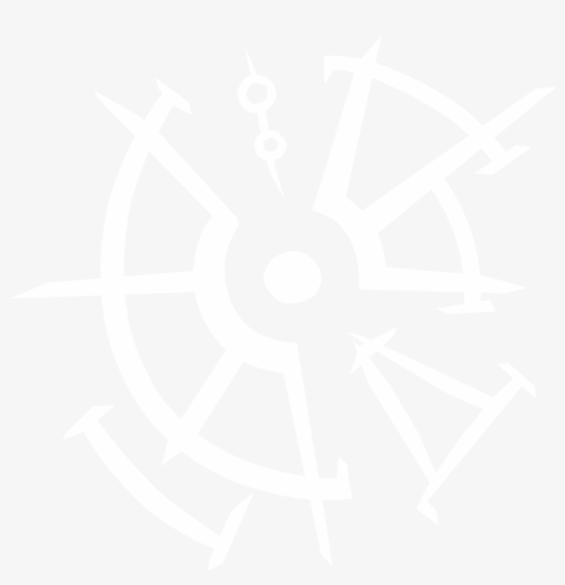 Blades 6 Clock Nofill White - Ibm Logo White Png, transparent png download