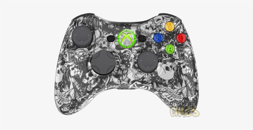 Authentic Microsoft Quality - Designer Hydro Dipped Controller Replacement Shell, transparent png download
