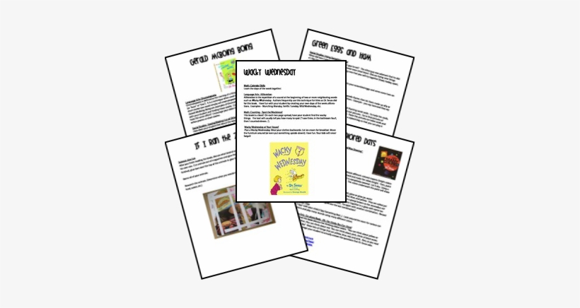 Seuss Lesson Plans Including - Wacky Wednesday (beginner Books ), transparent png download