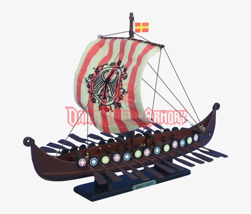 Zoom - Drakkar Viking Ship Model, transparent png download