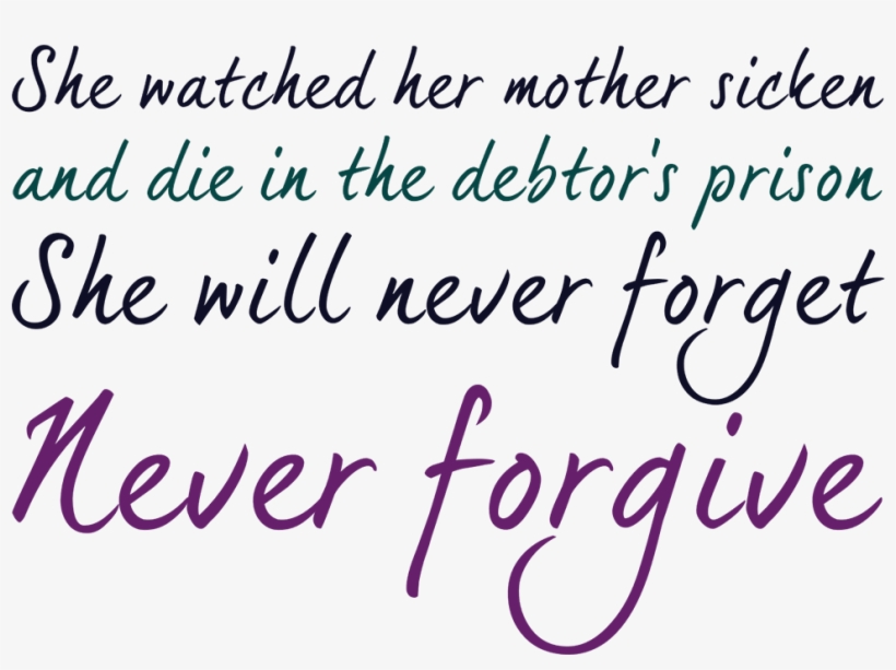 Take A Look With Me At All The Typeface Families Used - Handwriting, transparent png download