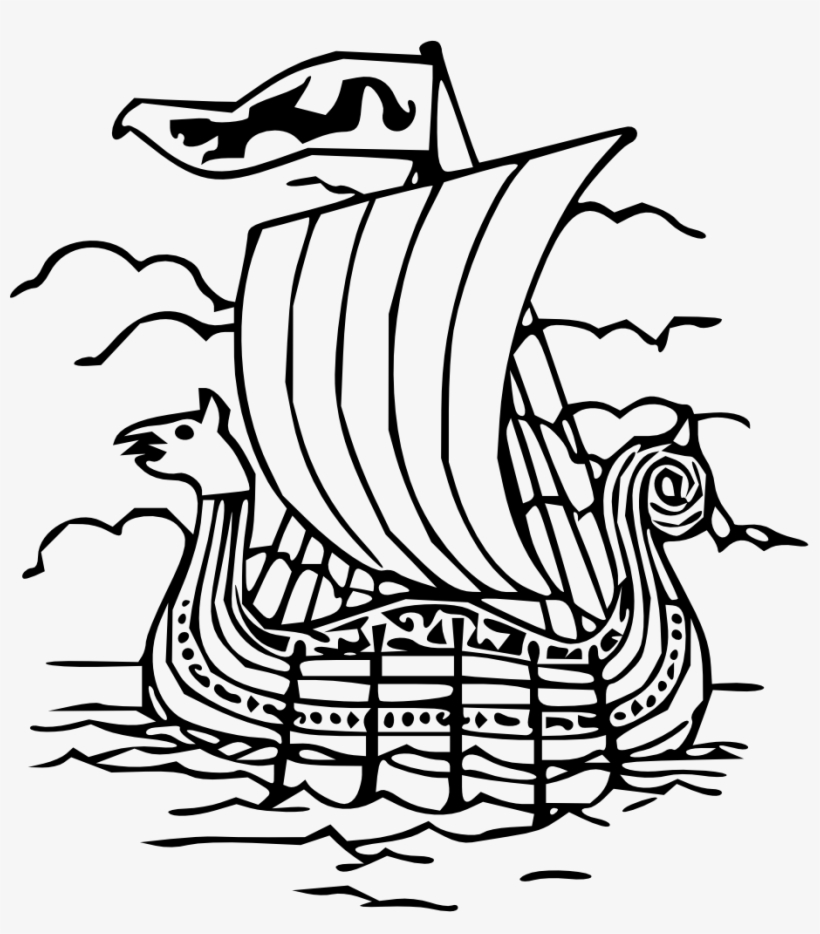Viking Ships Clip Art, transparent png download