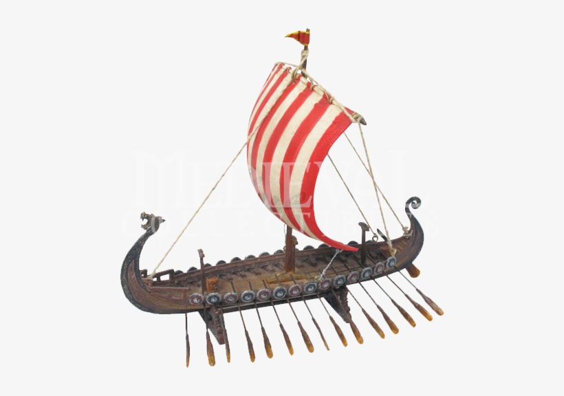 Viking Ship Model - Viking Ships, transparent png download